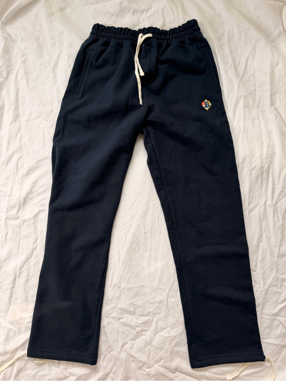 Aimé Leon Dore x Drake’s Navy Sweatpants Size S